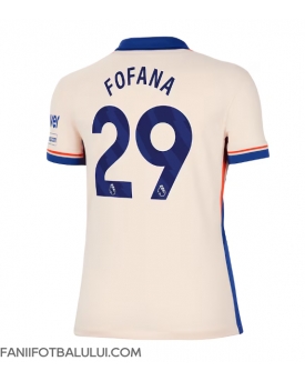 Chelsea Wesley Fofana #29 Tricou Fotbal Replică 2024-25 Femei Deplasare
